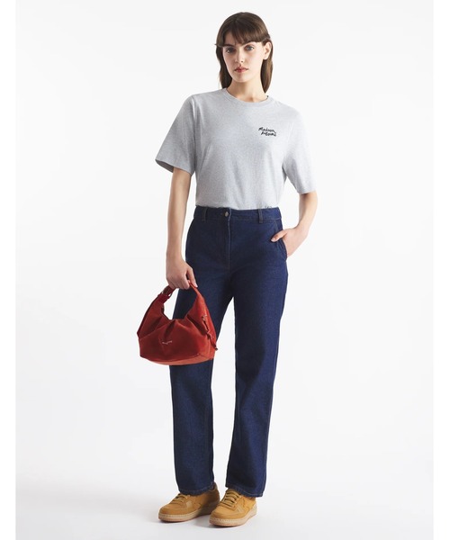 Maison Kitsune（メゾンキツネ）の「MAISON KITSUNE HANDWRITING COMFORT TEE-SHIRT（Tシャツ/カットソー・レディース・ホワイト系その他/ブラック×ホワイト/ブルー系その他/ホワイト×ブラック/セージグリーン/グレー・M/S/XS/XXS/L/XL）」の21枚目の写真