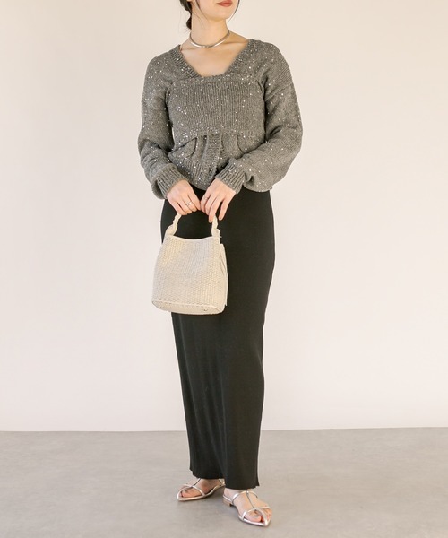 RIVE DROITE(リヴドロワ)の「メタリックポインテッドミュール(サンダル・レディース・シルバー・24.5/23.5)」の13枚目の写真