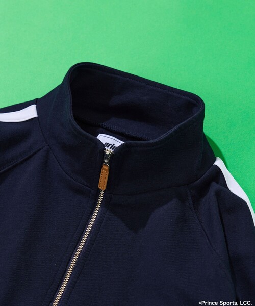 FREAK'S STORE（フリークスストア）の「prince/プリンス prince リラックスフィット ライン 裏毛 ラグランスリーブ ハーフジップスウェット（スウェット・メンズ・オフホワイト/チャコールグレー/ネイビー/ライトグレー・MEDIUM/LARGE）」の22枚目の写真