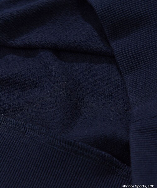 FREAK'S STORE（フリークスストア）の「prince/プリンス prince リラックスフィット ライン 裏毛 ラグランスリーブ ハーフジップスウェット（スウェット・メンズ・オフホワイト/チャコールグレー/ネイビー/ライトグレー・MEDIUM/LARGE）」の17枚目の写真