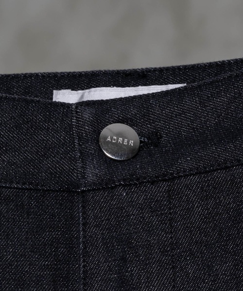 ADRER（アドラー）の「extra quality wide flare pants / エクストラクオリティワイドフレアパンツ（その他パンツ・メンズ・ブルー/ブラック/ブラック系その他/ブラック系2/ブルー系1/ブラック系1/ブラック系3/ブルー系2・XX-SMALL/X-SMALL/SMALL/MEDIUM/LARGE）」の17枚目の写真