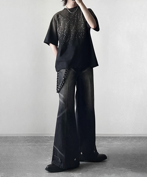 extra quality wide flare pants/エクストラクオリティワイド