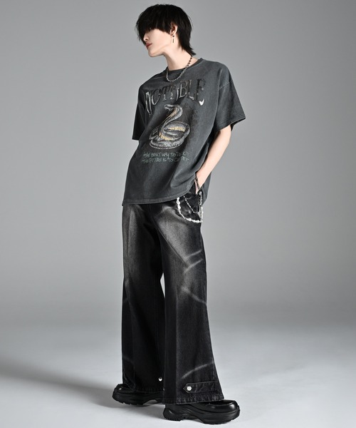 extra quality wide flare pants/エクストラクオリティワイド