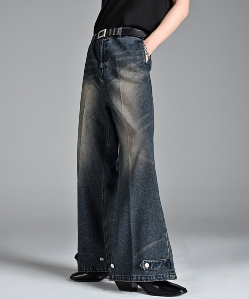 Deorart フレアパンツ 中古・古着通販】DEORART (ディオラート) PANTS ブラック サイズ:XL
