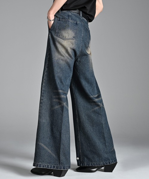 extra quality wide flare pants/エクストラクオリティワイド