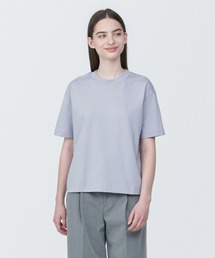 無印良品 | 婦人　天竺編みクルーネック半袖Ｔシャツ(Tシャツ/カットソー)