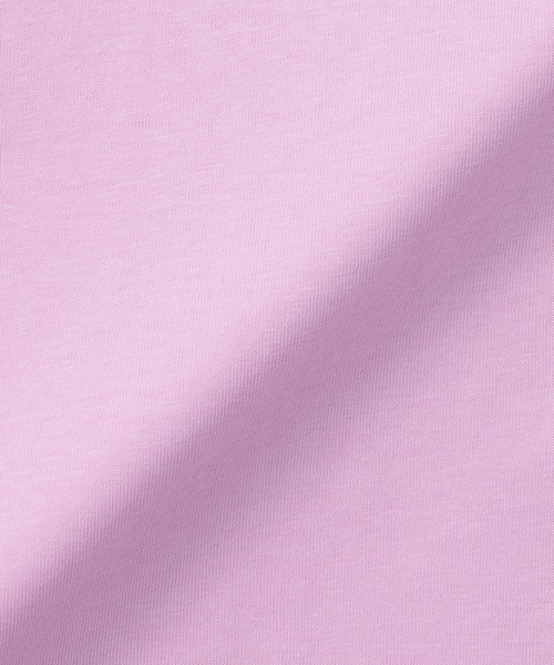 無印良品(ムジルシリョウヒン)の「婦人 天竺編みクルーネック半袖Tシャツ(Tシャツ/カットソー・レディース・ライトグリーン/グレー/イエロー系3/ホワイト/ライトブルー/ライトピンク/ブラック/バーガンディー/ブラウン・XL/L/M/S/XS)」の11枚目の写真