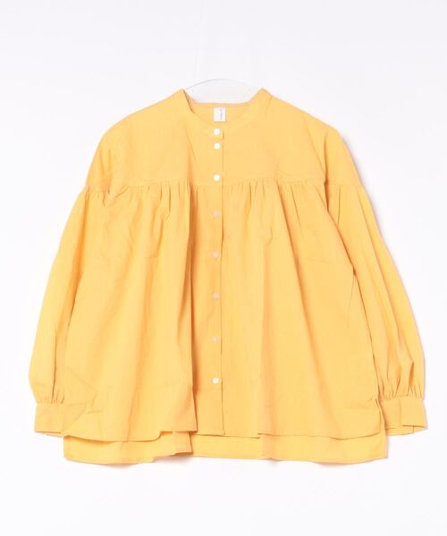 【セール】(BD)【ihana】ギャザー シャツ ブラウス（シャツ/ブラウス）｜BARNDOOR（バーンドア）