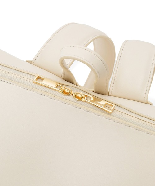 VIS(ビス)の「【A4対応・PC収納OK】6ポケットリュック(バックパック/リュック・レディース・キナリ/ブラック/ベージュ系その他・FREE)」の18枚目の写真