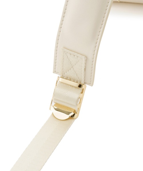 VIS(ビス)の「【A4対応・PC収納OK】6ポケットリュック(バックパック/リュック・レディース・キナリ/ブラック/ベージュ系その他・FREE)」の14枚目の写真