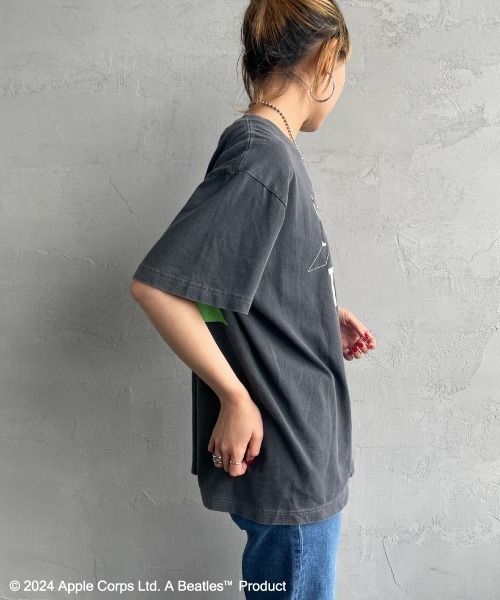 GOOD ROCK SPEED（グッドロックスピード）の「[GOOD ROCK SPEED/グッドロックスピード] 別注 THE BEATLES ロックプリントTシャツ（Tシャツ/カットソー・レディース・チャコール・XL/L/F）」の2枚目の写真