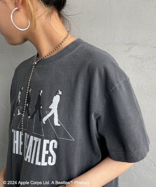 GOOD ROCK SPEED（グッドロックスピード）の「[GOOD ROCK SPEED/グッドロックスピード] 別注 THE BEATLES ロックプリントTシャツ（Tシャツ/カットソー・レディース・チャコール・XL/L/F）」の4枚目の写真