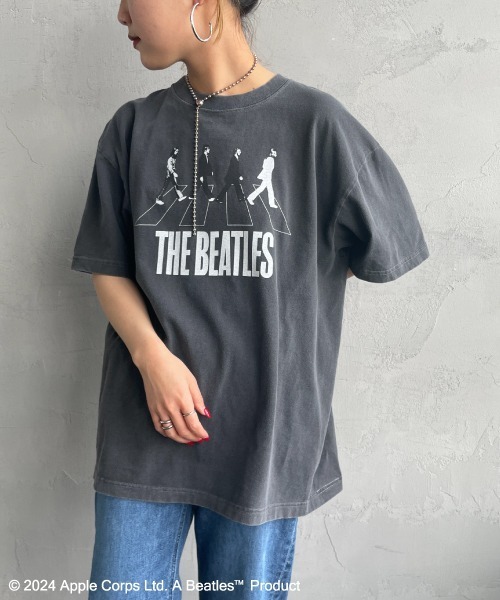 GOOD ROCK SPEED（グッドロックスピード）の「[GOOD ROCK SPEED/グッドロックスピード] 別注 THE BEATLES ロックプリントTシャツ（Tシャツ/カットソー・レディース・チャコール・XL/L/F）」の11枚目の写真