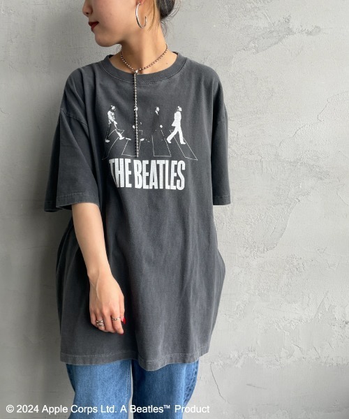 GOOD ROCK SPEED（グッドロックスピード）の「[GOOD ROCK SPEED/グッドロックスピード] 別注 THE BEATLES ロックプリントTシャツ（Tシャツ/カットソー・レディース・チャコール・XL/L/F）」の14枚目の写真