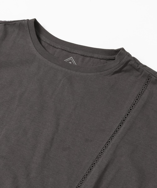KRIFF MAYER Lady's Collection（クリフメイヤーレディースコレクション）の「ウェットプロテクトレースチュニック（Tシャツ/カットソー・レディース・カラフル/ネイビー/チャコール/オレンジ系その他/グレー/オフホワイト/サックスブルー・LARGE/MEDIUM）」の20枚目の写真