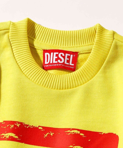 DIESEL KIDS（ディーゼルキッズ）の「DIESEL（ディーゼル）Kids & Junior ブランドロゴ長袖スウェットプルオーバー（スウェット・キッズ・ブルー/ブラック/イエロー・4Y/6Y/8Y/10Y/12Y/14Y/16Y）」の12枚目の写真