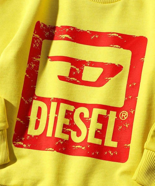 DIESEL KIDS（ディーゼルキッズ）の「DIESEL（ディーゼル）Kids & Junior ブランドロゴ長袖スウェットプルオーバー（スウェット・キッズ・ブルー/ブラック/イエロー・4Y/6Y/8Y/10Y/12Y/14Y/16Y）」の13枚目の写真