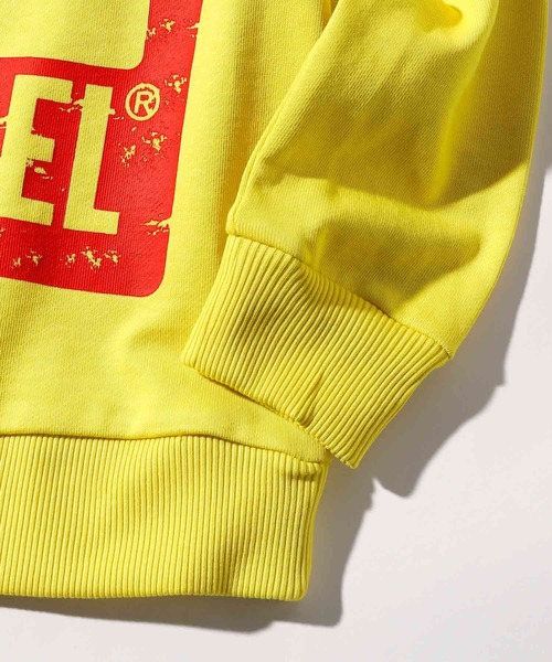 DIESEL KIDS（ディーゼルキッズ）の「DIESEL（ディーゼル）Kids & Junior ブランドロゴ長袖スウェットプルオーバー（スウェット・キッズ・ブルー/ブラック/イエロー・4Y/6Y/8Y/10Y/12Y/14Y/16Y）」の14枚目の写真