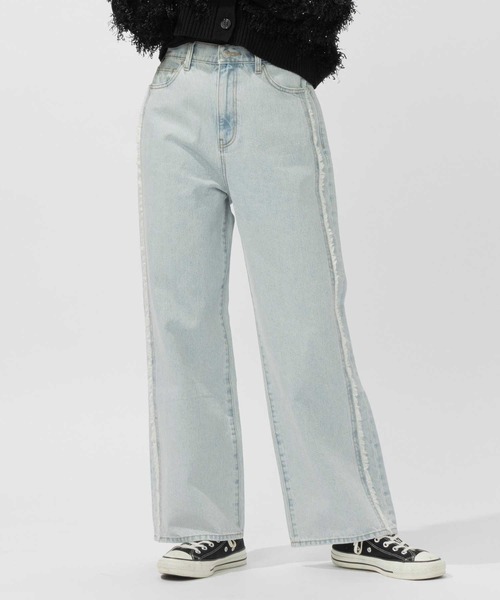 BACK NUMBER ホワイトデニム スリムフィット PT TORINO DENIM / ピーティートリノデニム / SWING / スーパー