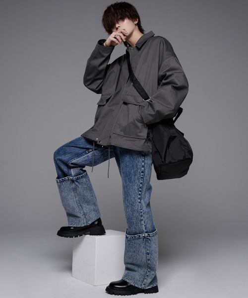 DEVICE（デバイス）の「【犬飼京×DEVICE】majestic helmet 2way messenger bag/マジェスティック ヘルメット 2way メッセンジャーバッグ（ショルダーバッグ・メンズ・ブラック・FREE）」の6枚目の写真