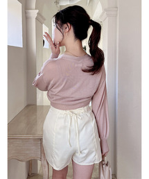 MIIA（ミーア）の「バックレースアップショーパン（その他パンツ）」