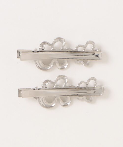 almo（アルモ）の「うねうねフラワーピン(BQ)（ヘアピン・レディース・シルバー・FREE）」の2枚目の写真