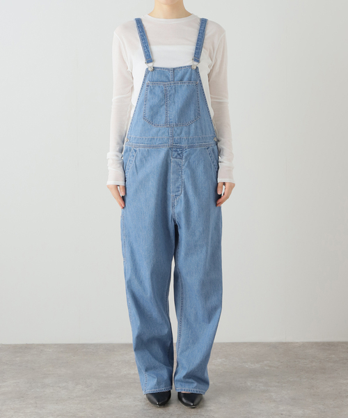 FRAMeWORK(フレームワーク)の「DENIM DELIGHT/デニムデライト デニムオーバーオール(サロペット/オーバーオール・レディース・ブルー・MEDIUM/SMALL)」の17枚目の写真
