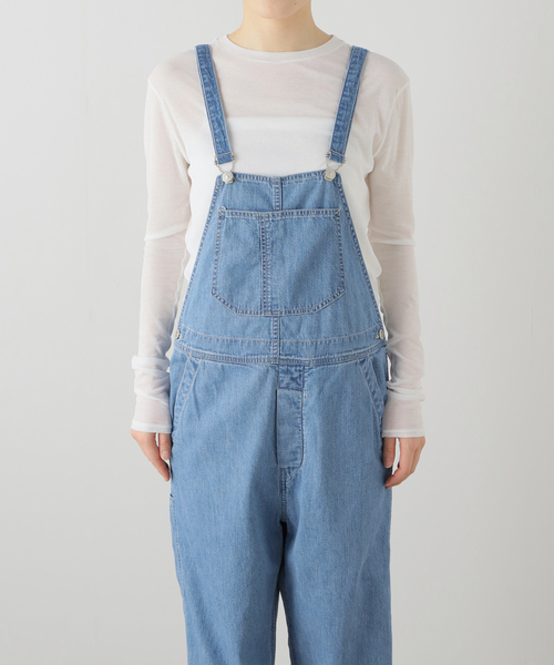 FRAMeWORK(フレームワーク)の「DENIM DELIGHT/デニムデライト デニムオーバーオール(サロペット/オーバーオール・レディース・ブルー・MEDIUM/SMALL)」の20枚目の写真