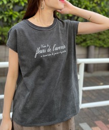 TICCA | 【TICCA/ティッカ】別注ウォッシュ天竺フレンチロゴTシャツ(Tシャツ/カットソー)