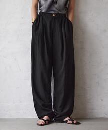 Liesse | ツータックボリュームギャザーパンツ(その他パンツ)