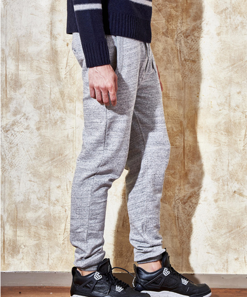 VERTEX & CO.（ヴァーテックスアンドコー）の「mp3833 - SWEAT RIB PANTS　スウェットパンツ（その他パンツ・メンズ・グレー系その他/チャコール・1/3/2）」の3枚目の写真