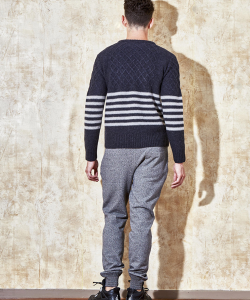 VERTEX & CO.（ヴァーテックスアンドコー）の「mp3833 - SWEAT RIB PANTS　スウェットパンツ（その他パンツ・メンズ・グレー系その他/チャコール・1/3/2）」の10枚目の写真