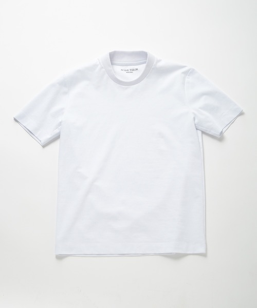【ACTIVE TAILOR】COOL TOUCH シルケットスムースクルーネックT<接触冷感>（Tシャツ/カットソー）｜MEN'S BIGI（メンズビギ） pattayablatt.com