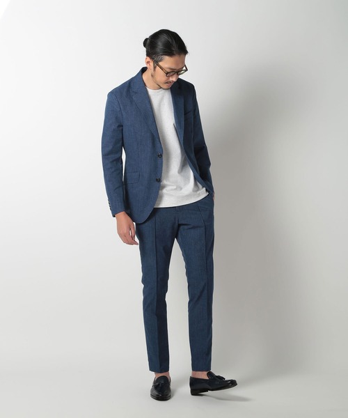 【ACTIVE TAILOR】COOL TOUCH シルケットスムースクルーネックT<接触冷感>（Tシャツ/カットソー）｜MEN'S BIGI（メンズビギ） pattayablatt.com