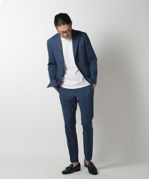 【ACTIVE TAILOR】COOL TOUCH シルケットスムースクルーネックT<接触冷感>（Tシャツ/カットソー）｜MEN'S BIGI（メンズビギ） pattayablatt.com