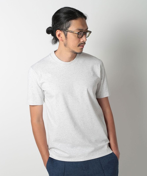 【ACTIVE TAILOR】COOL TOUCH シルケットスムースクルーネックT<接触冷感>（Tシャツ/カットソー）｜MEN'S BIGI（メンズビギ） pattayablatt.com
