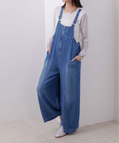 Eimee Law（エイミーロウ）の「テンセルデニム サロペット（サロペット