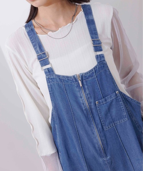Eimee Law（エイミーロウ）の「テンセルデニム サロペット（サロペット