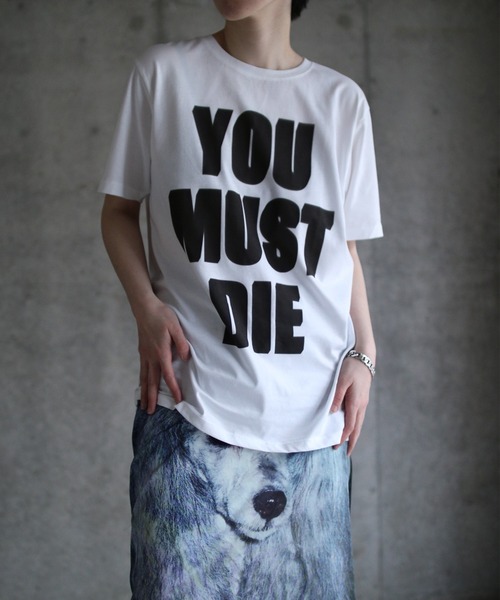 grapevine by k3（グレープバインバイケースリー）の「White Die Danny T shirt（Tシャツ/カットソー・メンズ・ホワイト・M）」の3枚目の写真