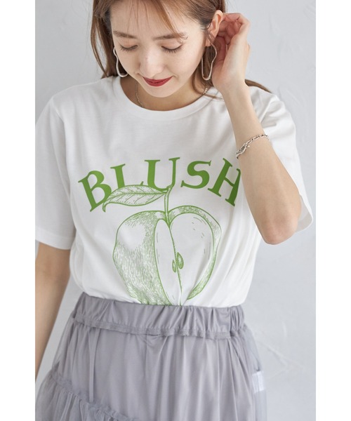&. NOSTALGIA（アンドドットノスタルジア）の「【ZOZO限定】ロゴプリントTシャツ（Tシャツ/カットソー・レディース・キナリ/オフホワイト・M）」の3枚目の写真
