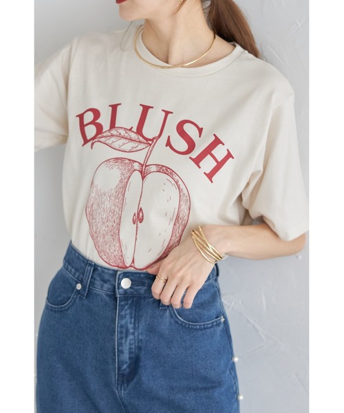 &. NOSTALGIA（アンドドットノスタルジア）の「【ZOZO限定】ロゴプリントTシャツ（Tシャツ/カットソー・レディース・キナリ/オフホワイト・M）」の16枚目の写真