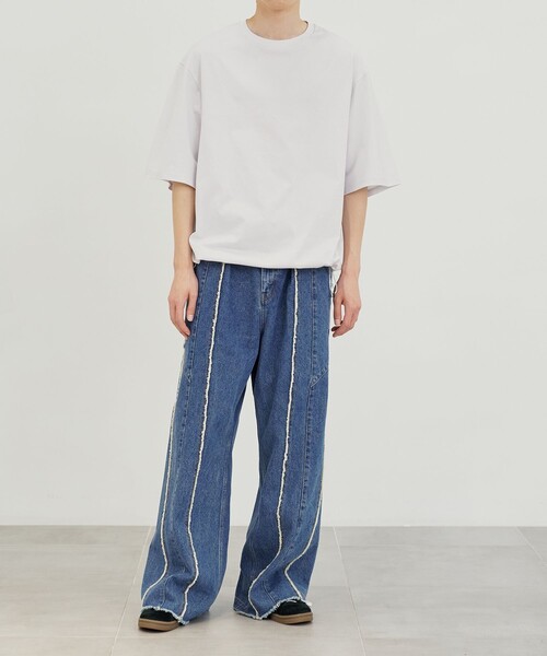 PUBLIC TOKYO（パブリックトウキョウ）の「PUBLIC DENIM フリンジ