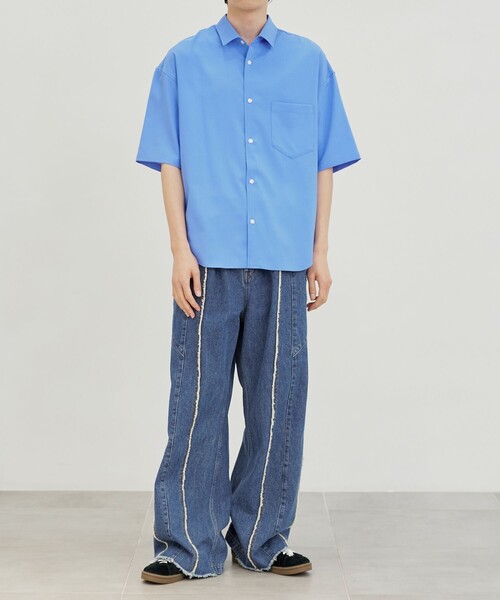 PUBLIC TOKYO（パブリックトウキョウ）の「PUBLIC DENIM フリンジ