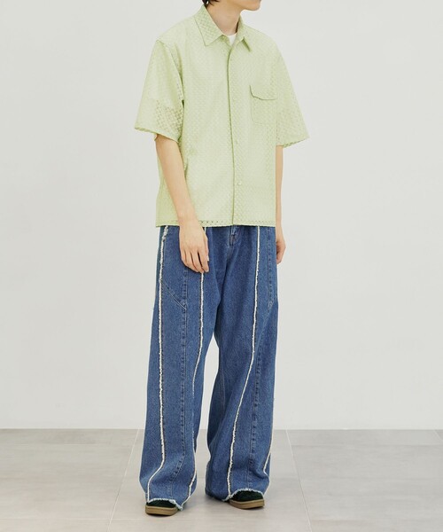 PUBLIC TOKYO（パブリックトウキョウ）の「PUBLIC DENIM フリンジ