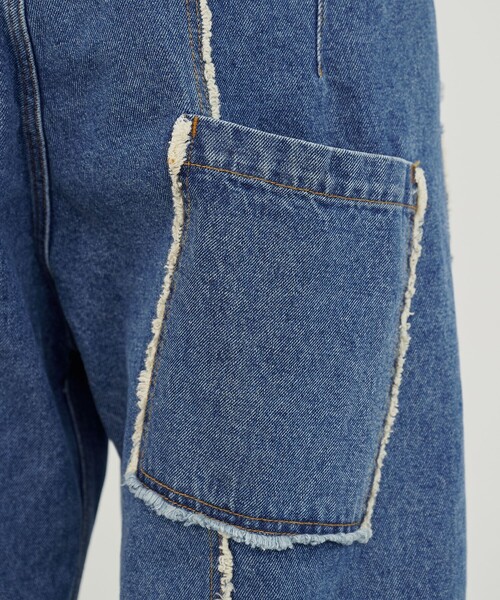 PUBLIC TOKYO（パブリックトウキョウ）の「PUBLIC DENIM フリンジ