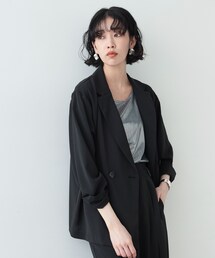 GALLEST | 梳毛ライクジャケット(テーラードジャケット)