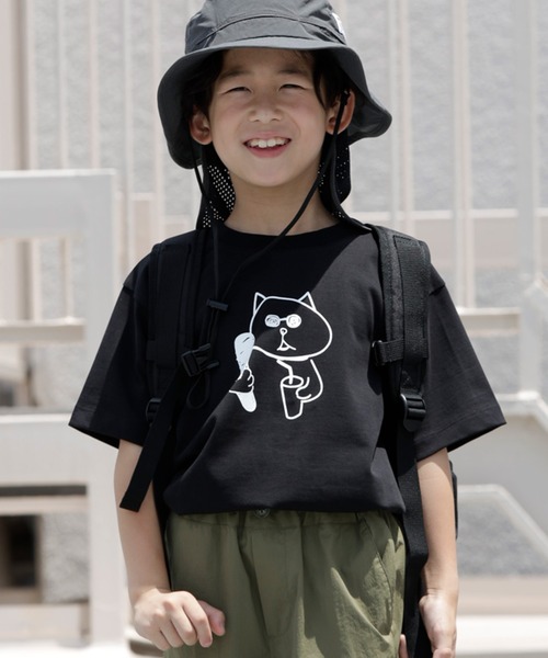 ARCH & LINE（アーチアンドライン）の「《 環境配慮素材・チャリティー 》ORGANIC COTTON TEE オーガニックコットン 定番人気素材（Tシャツ/カットソー・キッズ・ブルー系その他/グリーン系その他/ピンク系その他3/グリーン系その他2/ピンク系その他2/ホワイト系その他3/ホワイト系その他/ブラック系その他3/ホワイト系その他4/ホワイト系その他2/ブラック系その他/ホワイト系その他5/イエロー系その他/ブラック系その他2/グレー系その他/ピンク系その他/ブルー系その他2・MEDIUM/SMALL/X-LARGE/LARGE）」の9枚目の写真