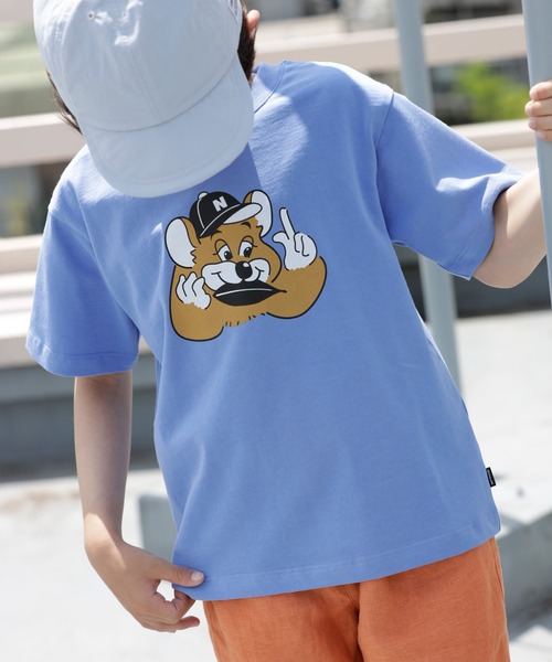 ARCH & LINE（アーチアンドライン）の「《 環境配慮素材・チャリティー 》ORGANIC COTTON TEE オーガニックコットン 定番人気素材（Tシャツ/カットソー・キッズ・ブルー系その他/グリーン系その他/ピンク系その他3/グリーン系その他2/ピンク系その他2/ホワイト系その他3/ホワイト系その他/ブラック系その他3/ホワイト系その他4/ホワイト系その他2/ブラック系その他/ホワイト系その他5/イエロー系その他/ブラック系その他2/グレー系その他/ピンク系その他/ブルー系その他2・MEDIUM/SMALL/X-LARGE/LARGE）」の13枚目の写真