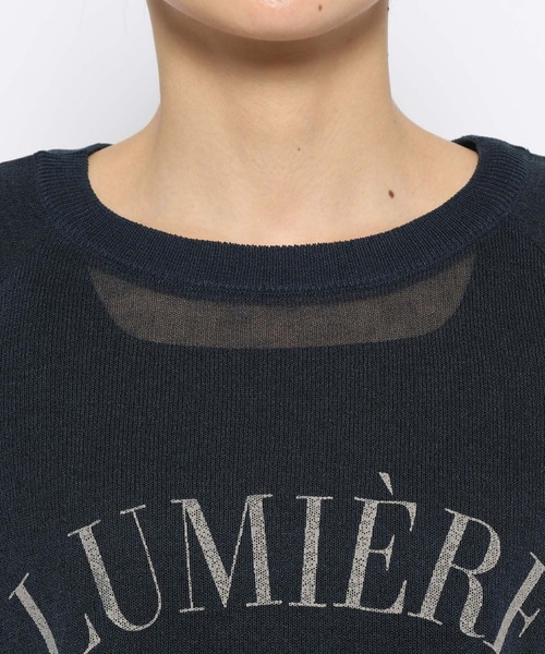 kinema summer knit pullover シアーニット　シャツ kinema summer knit pullover シアーニット シアーシャツ キネマ