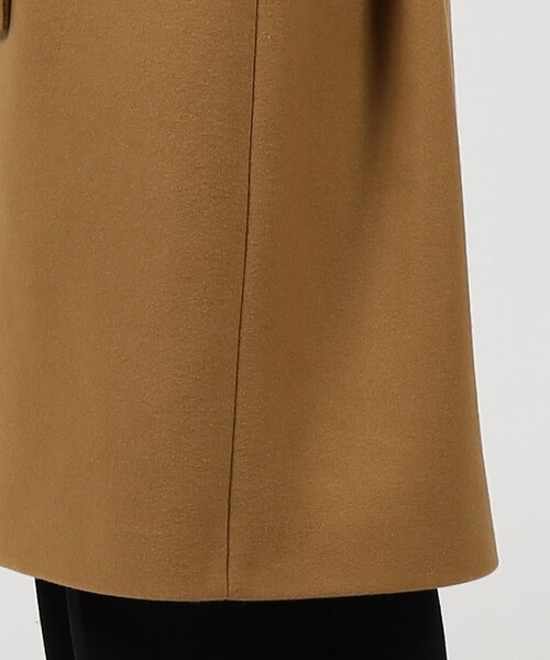 HEVO（イーヴォ）の「HEVO CISTERNINO ウールナイロン ベルテッドチェスターコート（チェスターコート・メンズ・ブラウン/ブラック・50/48/46）」の10枚目の写真